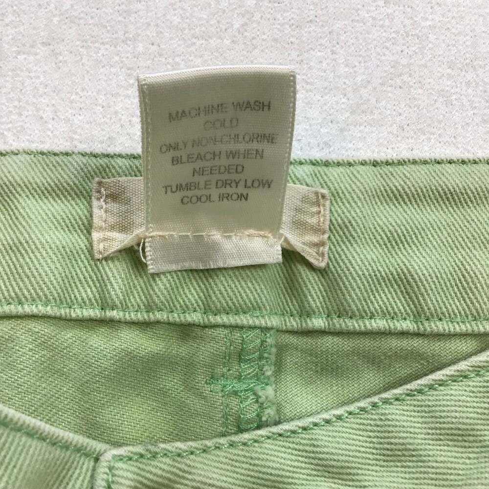 Altar'd State wide Leg Cargo Pants Size XS Green Boho Y2K Festival Beach - Picture 10 of 11